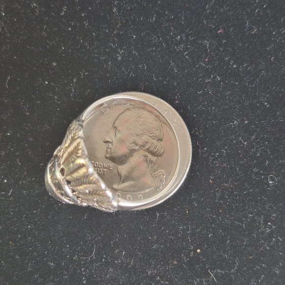 .925 Sterling Silver Skull with Native American Headwear Men's Ring Brand new - Picture 7 of 7